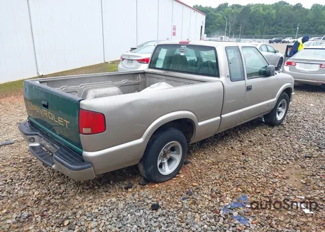 1998 Chevrolet S-10 Ls Fleetside from USA, damaged, VIN 1GCCS19X8W8224155